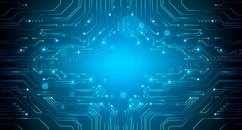 科技感電路板線(xiàn)條背景png圖片素材下載 背景png 熊貓辦公